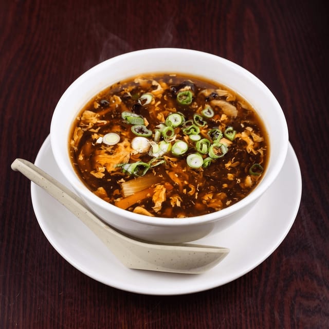 Hot & Sour Soup.