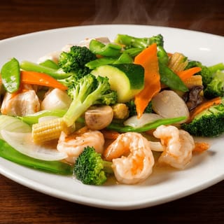 Shrimp with Garlic Sauce
