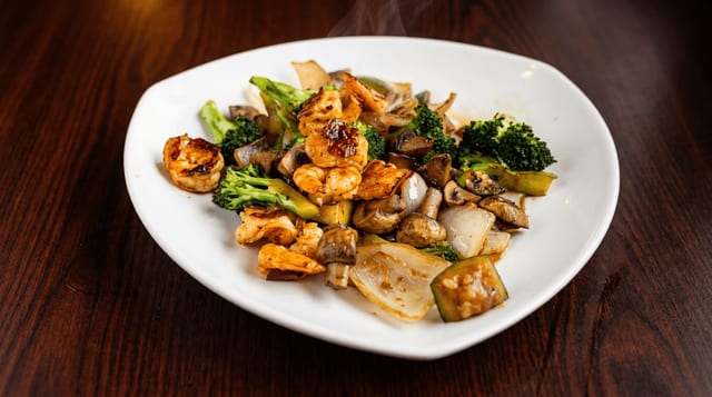 Hibachi Shrimp.
