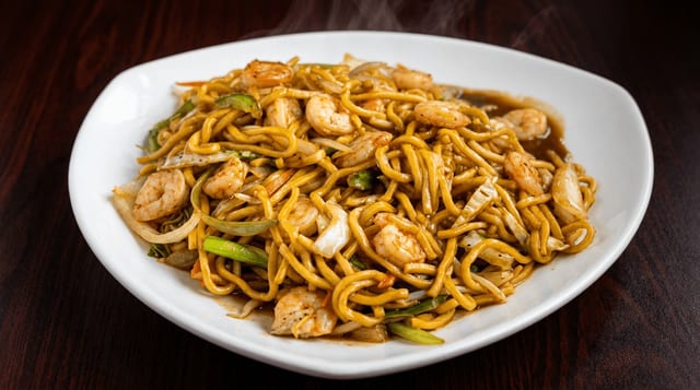 Shrimp Lo Mein.