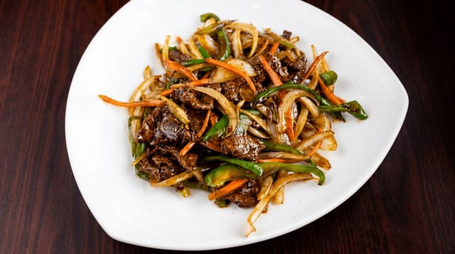 Spicy Beef Stir Fry.