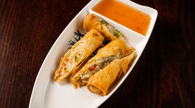 Harumaki (Vegetable Spring Roll).