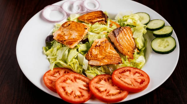 Salmon Salad.