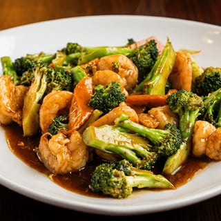 Shrimp with Broccoli