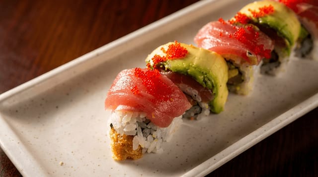 Fire Dragon Roll.
